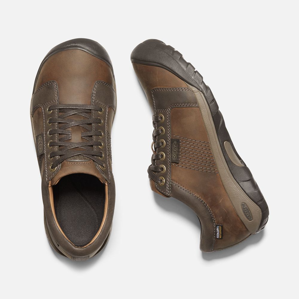 Baskets Keen Homme Marron | Austin Waterproof | OZXTL-7306